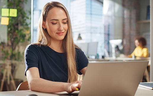 Marketer learning about content efficiency with generative AI