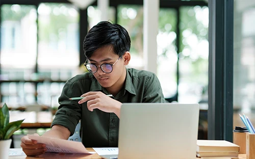 Marketeer reading the TEI study