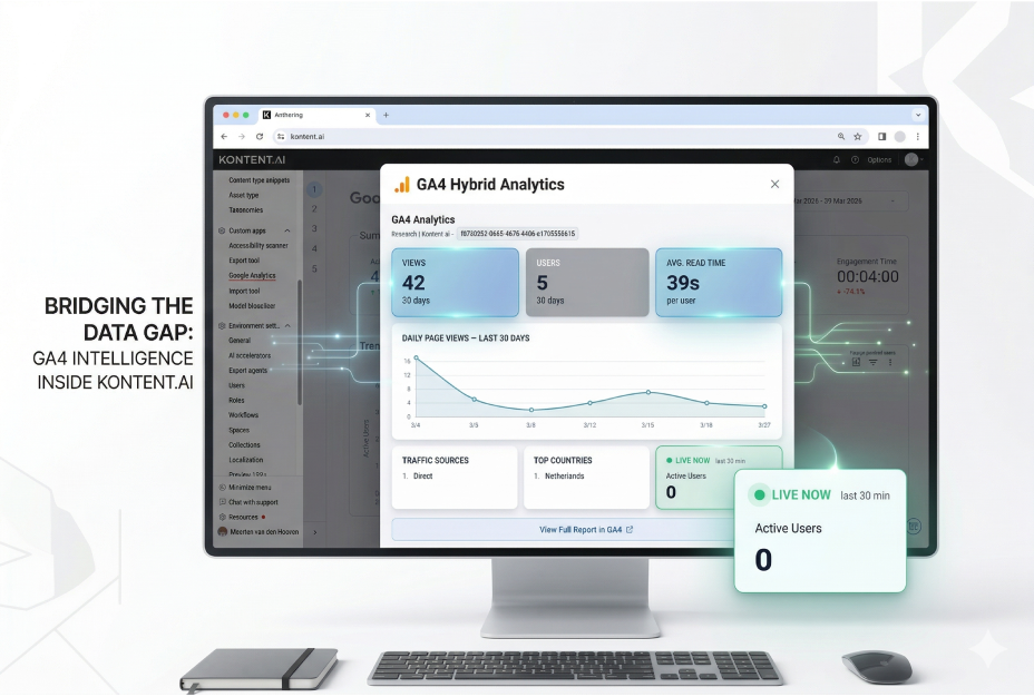 A computer screen with Google analytics UI