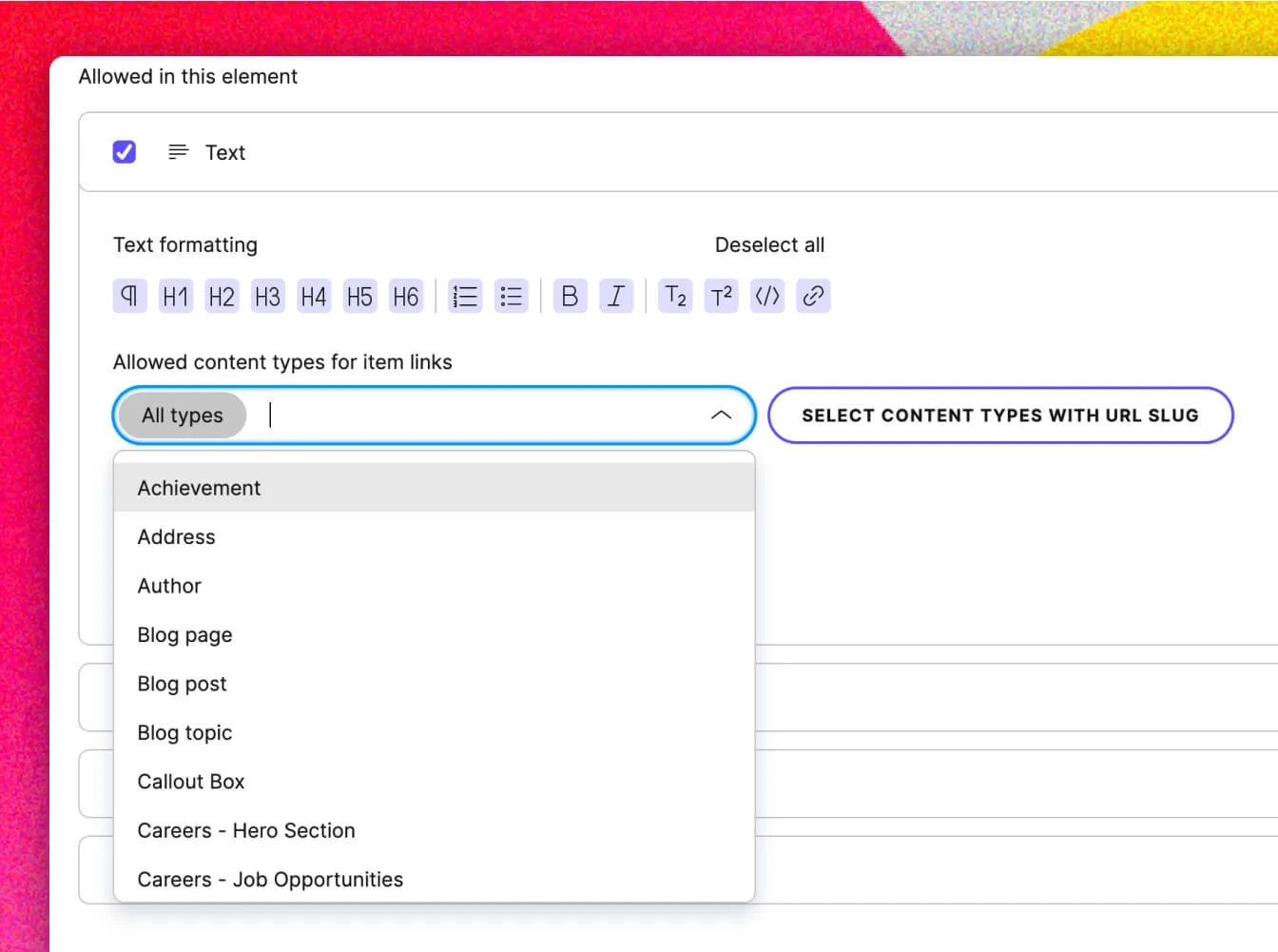 Kontent.ai broken links UI