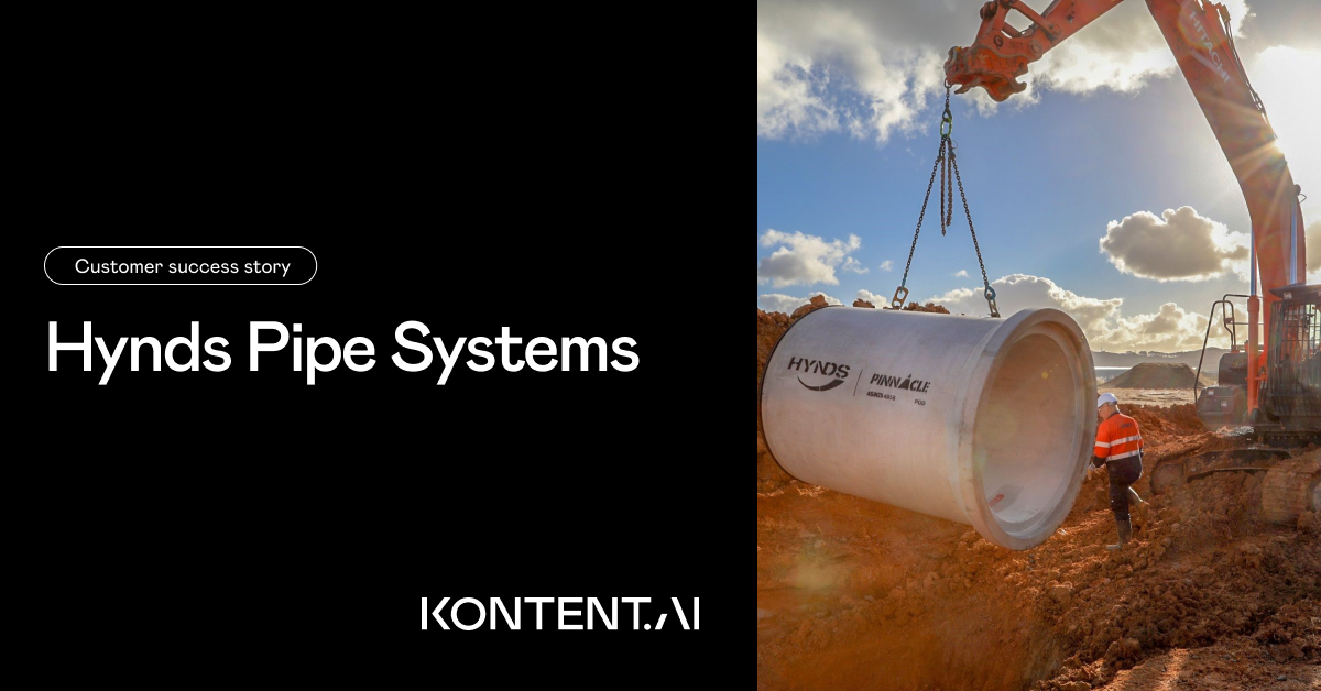 Hynds Pipe Systems – Customer Success Story & Review | Kontent.ai