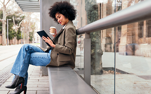 Marketer reading about headless CMS trends