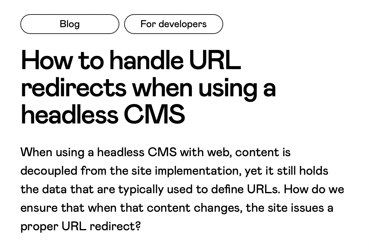 Example of a strong blog introduction