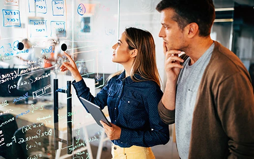 Marketers discussing generative AI