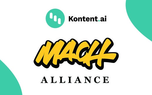 Kontent.ai and MACH Alliance logos 